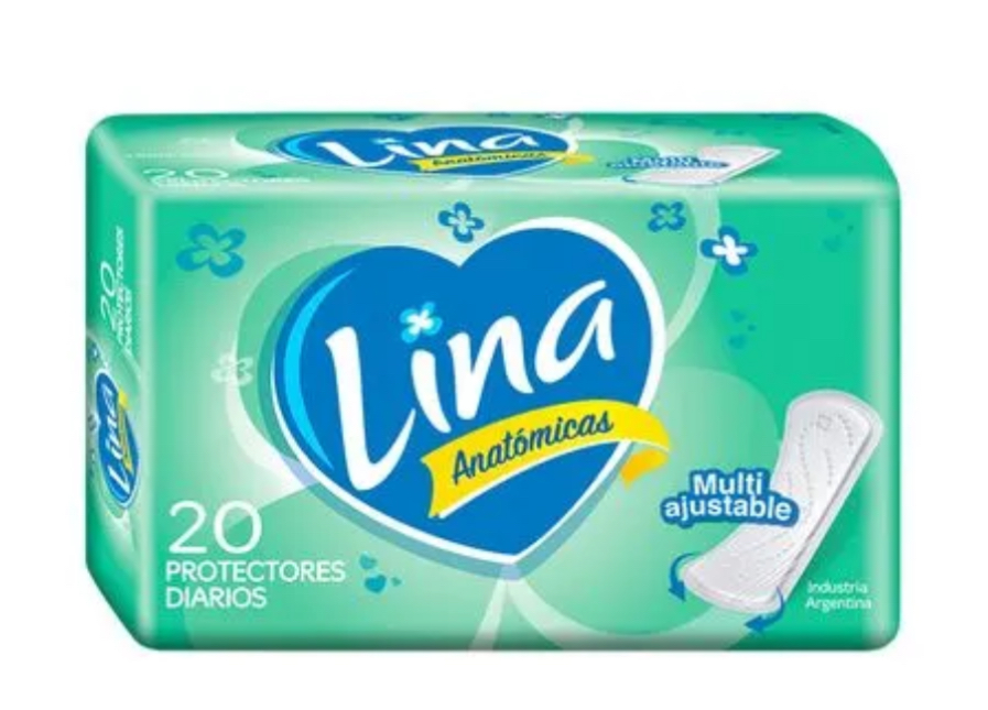 PROTECTORES DIARIOS LINA ANAT. 20UN