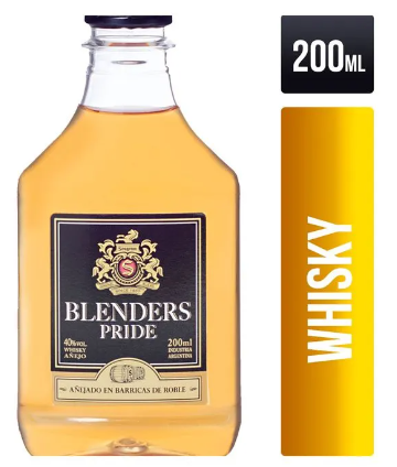 PETACA WHISKY BLENDERS 200CC