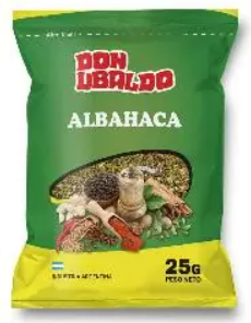 ALBAHACA DON UBALDO 25GR