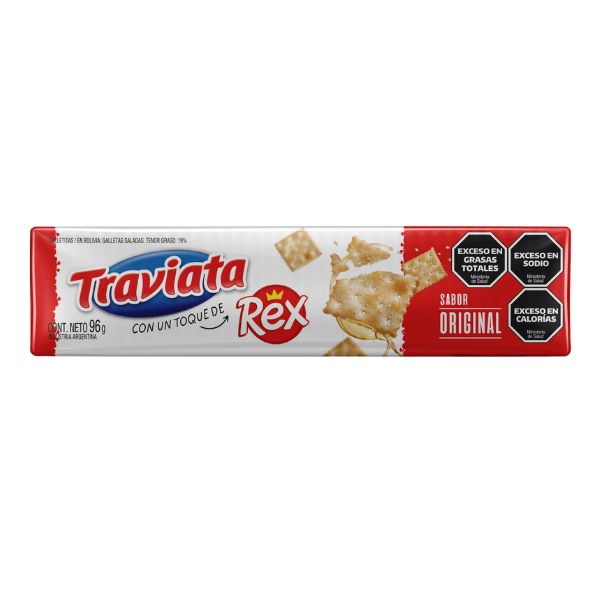 GALLETITAS TRAVIATA CRACKERS REX 96GR