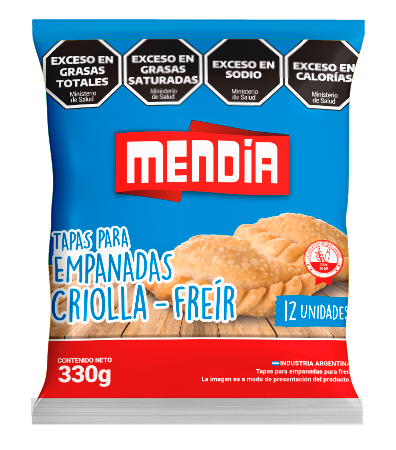 TAPA DE EMPANADAS MENDIA FREIR