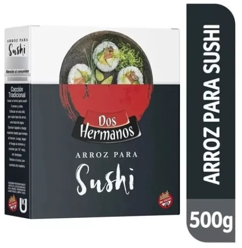 ARROZ P/SUSHI KOSHIHIKARI DOS HERMANOS 500GR