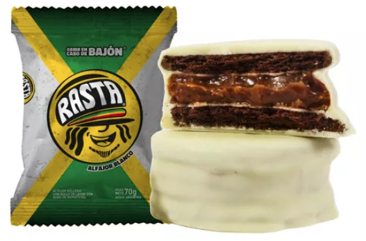 ALFAJOR RASTA BLANCO