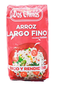 ARROZ LARGO FINO DOS CHINOS 500GR