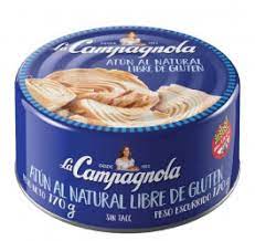 ATUN ENTERO LA CAMPAGNOLA AL NATURAL 170G