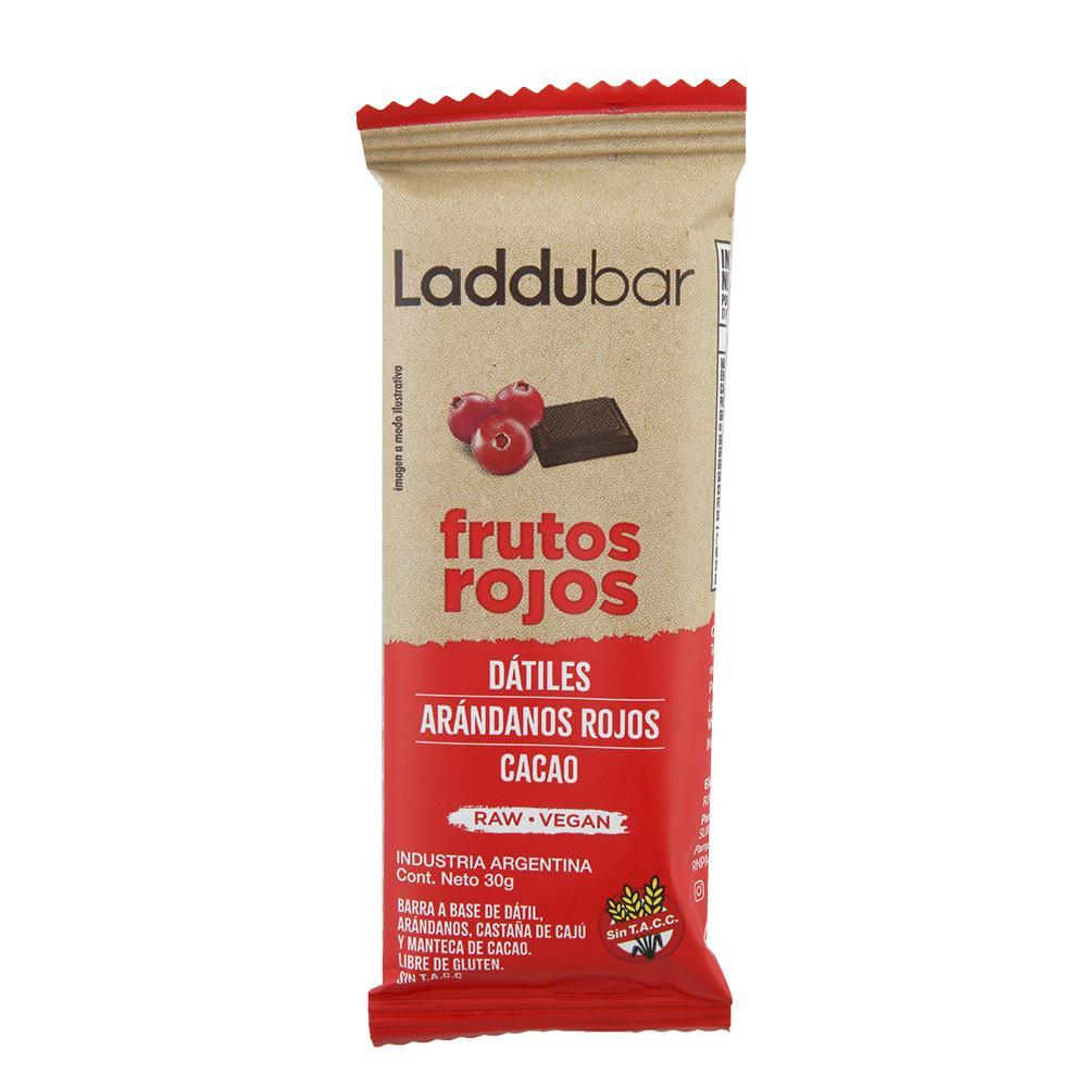 BARRA VEGANA LADDUBAR FRUTOS ROJOS