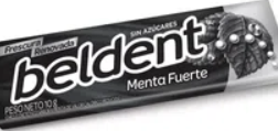 BELDENT CHICLE MENTA FUERTE