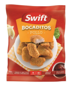 BOCADITOS DE POLLO SWIFT X380GR