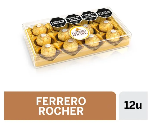 BOMBONES FERRERO ROCHER 150G 12UN