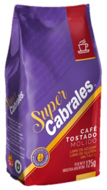 CAFE MOLIDO SUPER CABRALES 125GR