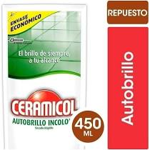 CERAMICOL AUTOBRILLO REPUESTO 450ML