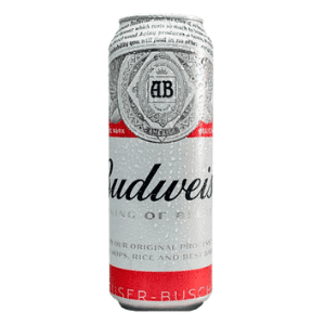 CERVEZA BUDWEISER LATA 710CC