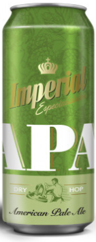 CERVEZA LATA IMPERIAL APA 473CC