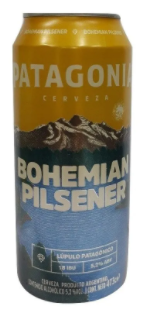 CERVEZA PATAGONIA BOHEMIAN LATA 