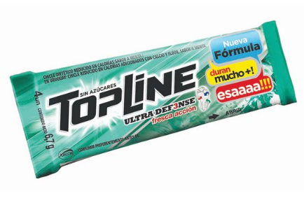 CHICLE TOPLINE DEFENSE 6,7GR