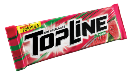 CHICLE TOPLINE SANDIA 6,7GR