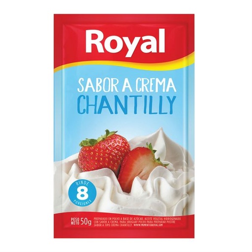 CREMA CHANTILLY EN POLVO ROYAL 50G