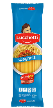 FIDEOS SPAGHETTI LUCCHETTI 500GR