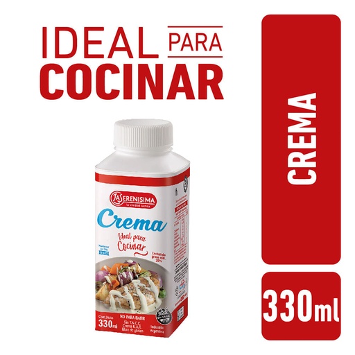 CREMA DE LECHE LA SERENISIMA IDEAL PARA COCINAR 330ML