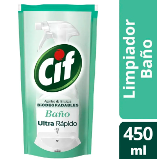 LIMPIADOR CIF BAÑO 450CC