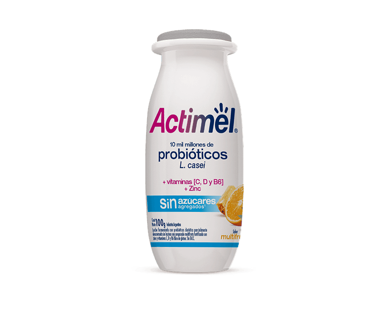 YOGURT BEBIBLE ACTIMEL VITAMINA C MULTIFRUTA 100GR