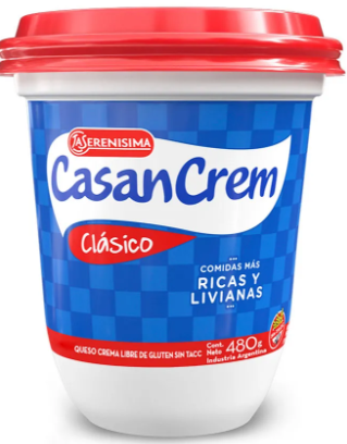 QUESO CREMA CASANCREM CLASICO LA SERENISIMA 290GR