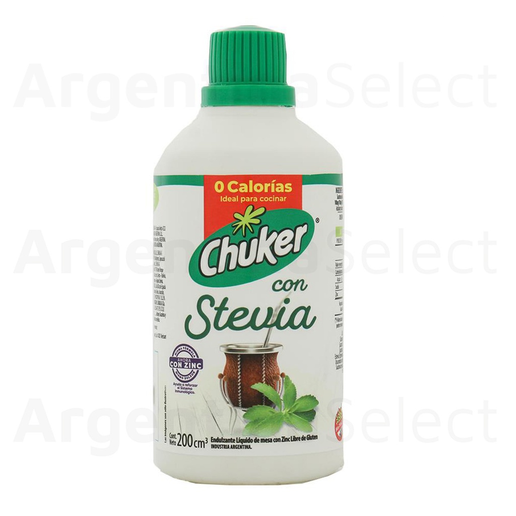 STEVIA LIQUIDA CHUKER 200CC