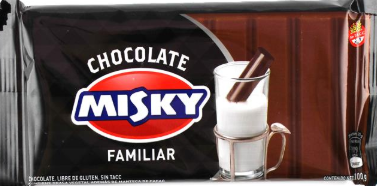 CHOCOLATE TAZA MISKY 100G