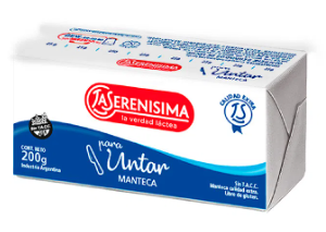 MANTECA LA SERENISIMA MULTIVITAMINAS X200GR