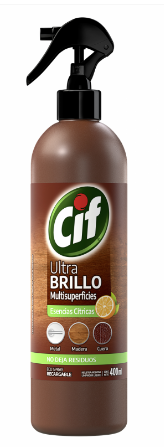 CIF ULTRA BRILLO GATILLO CITRICA 400CC