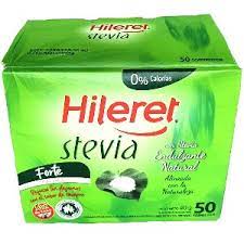 EDULCORANTE HILERET STEVIA SOBRES 50UN