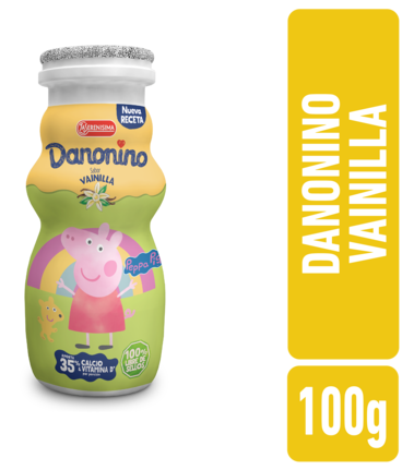 DANONINO BOTELLITA VAINILLA 100GR