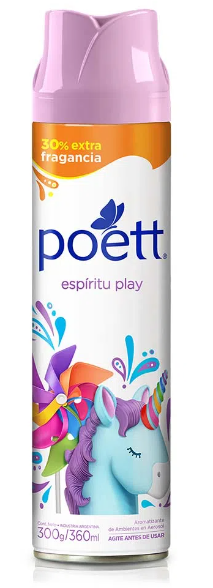 DESODORANTE DE AMBIENTE POETT ESPIRITU PLAY