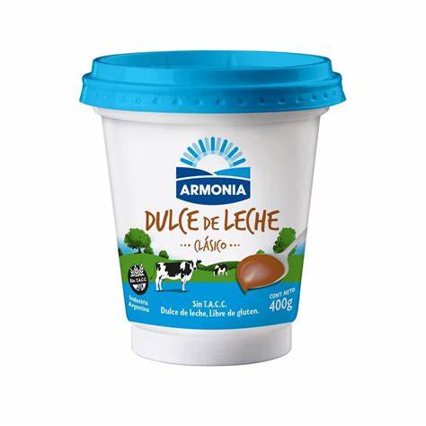 DULCE DE LECHE CLASICO LA ARMONIA 400GR