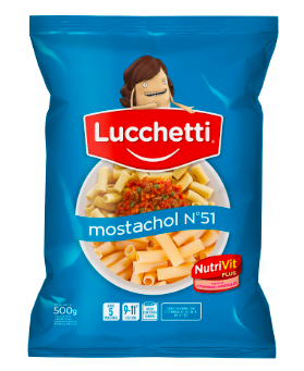 FIDEOS MOSTACHOL NRO 51 LUCCHETTI 500GR