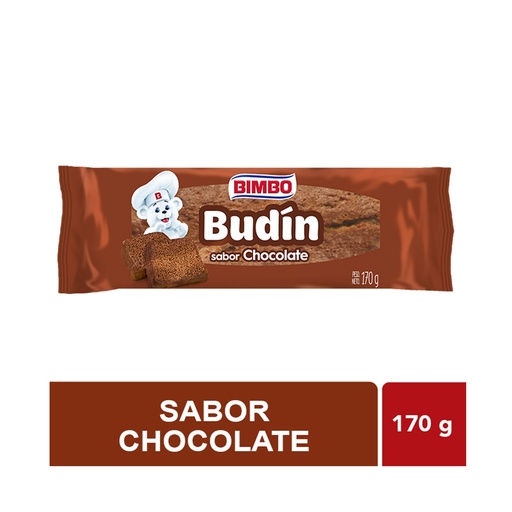 BUDIN BIMBO SABOR CHOCOLATE 170GR