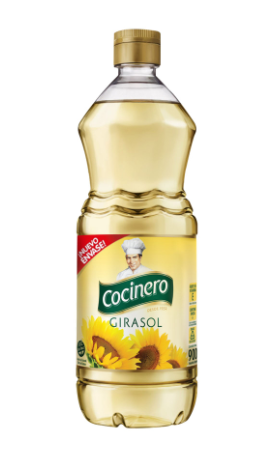 ACEITE DE GIRASOL COCINERO 900CC