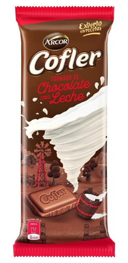 CHOCOLATE COFLER CHOCOLATE CON LECHE 55GR