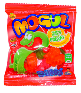 GOMITAS MOGUL DINO 30GR