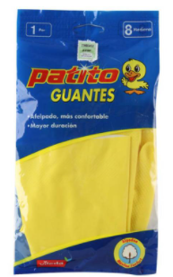 GUANTE DE LATEX PATITO MEDIANO 