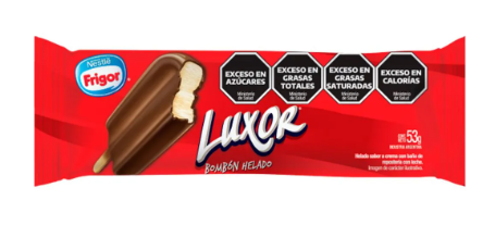 HELADO LUXOR BOMBON