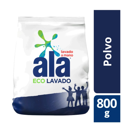 JABON EN POLVO ALA LAVADO A MANO 800GR