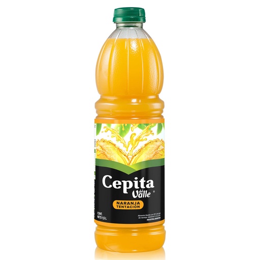 JUGO CEPITA NARANJA 1,5L BOTELLA