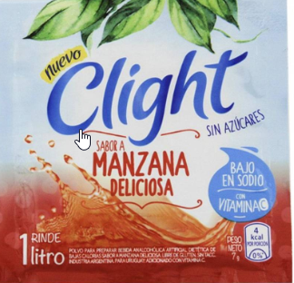 JUGO CLIGHT MANZANA DELICIOSA