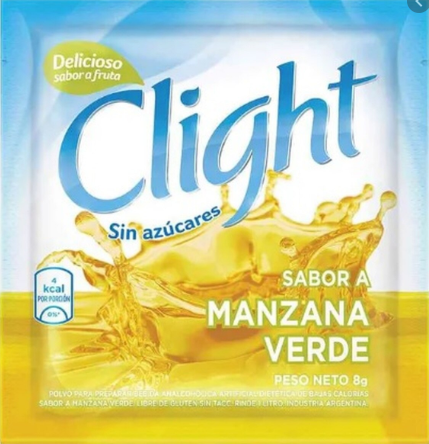 JUGO CLIGHT MANZANA VERDE