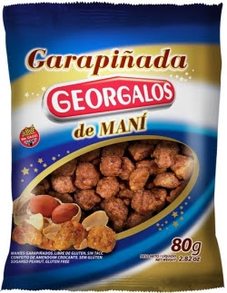 GARRAPIÑADA DE MANI GEORGALOS 80GR