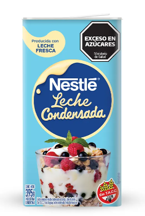 LECHE CONDENSADA ORGANICA NESTLE 390G