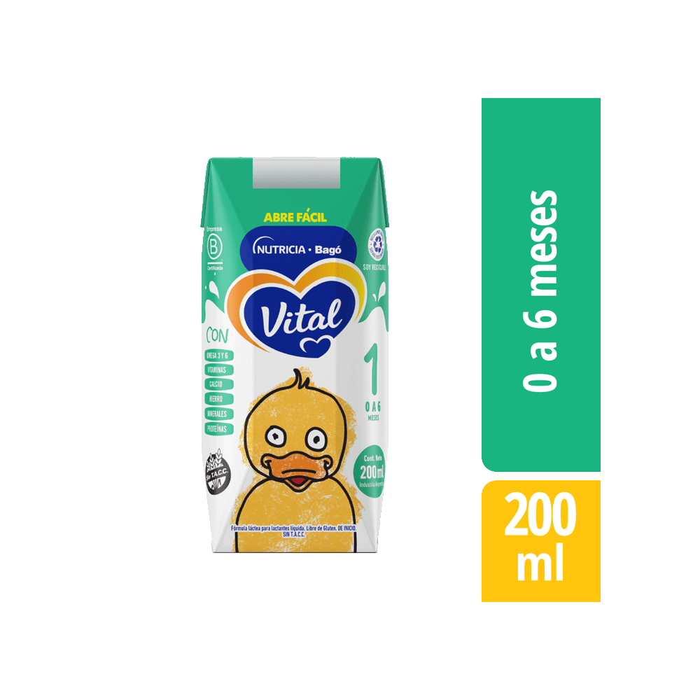 LECHE VITAL 1 LA SERENISIMA 200ML