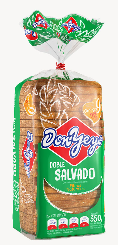 PAN CON SALVADO DON YEYO 350GR