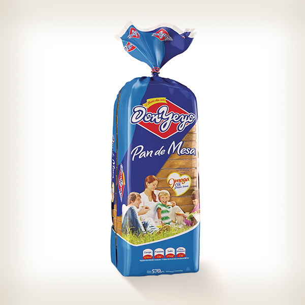 PAN DE MESA DON YEYO 570GR